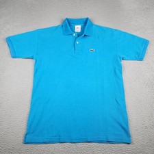Lacoste Shirt Mens 2XL 7 Blue Short Sleeve Golf Polo Outdoor Sport Casual