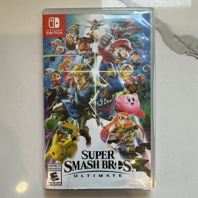 Nintendo Super Smash Bros. Ultimate Switch NTSC Multiplayer w/ Case