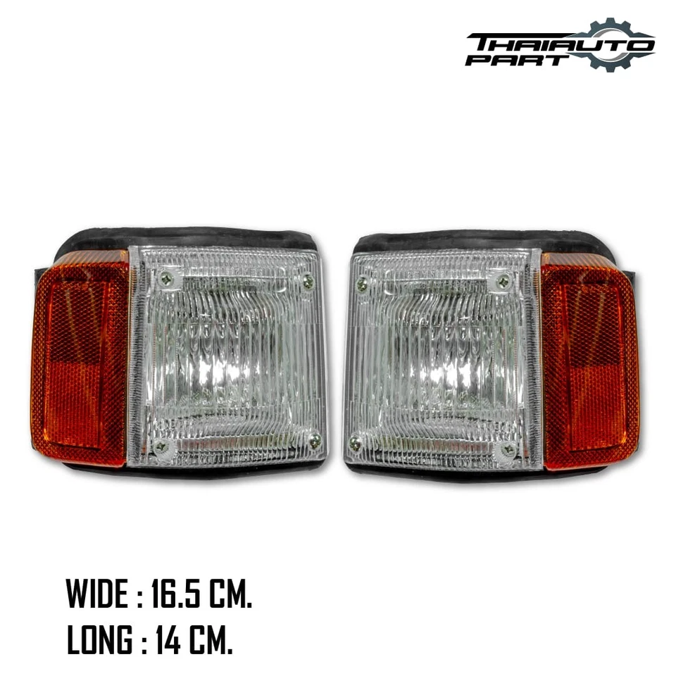 Lámpara de esquina lateral inferior LR para Isuzu Forward FTR FVR FRR 195 1991-1994 Foto 2 de 4