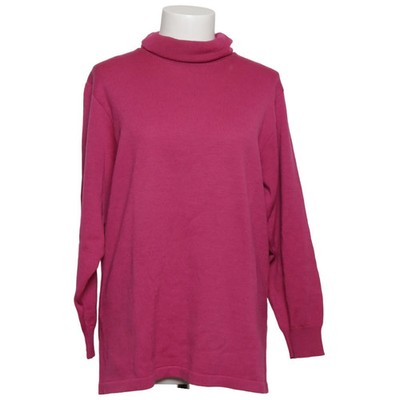 Creation Faber, Rollkragenpullover, Größe: L, Pink, Einfarbig, Rippenstrick #spk