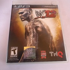 THQ WWE '12 for PlayStation 3 PS3 - Complete In Box - Very Good