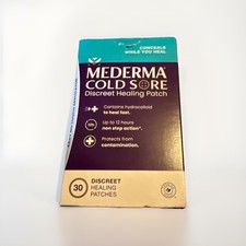 Mederma Cold Sore Treatment Discreet Healing Patch, 30 Ct NEW PRODUCT FREE SHIP