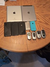 11 Phone  Tablet Lot For Parts - Apple Iphone Samsung Motorola
