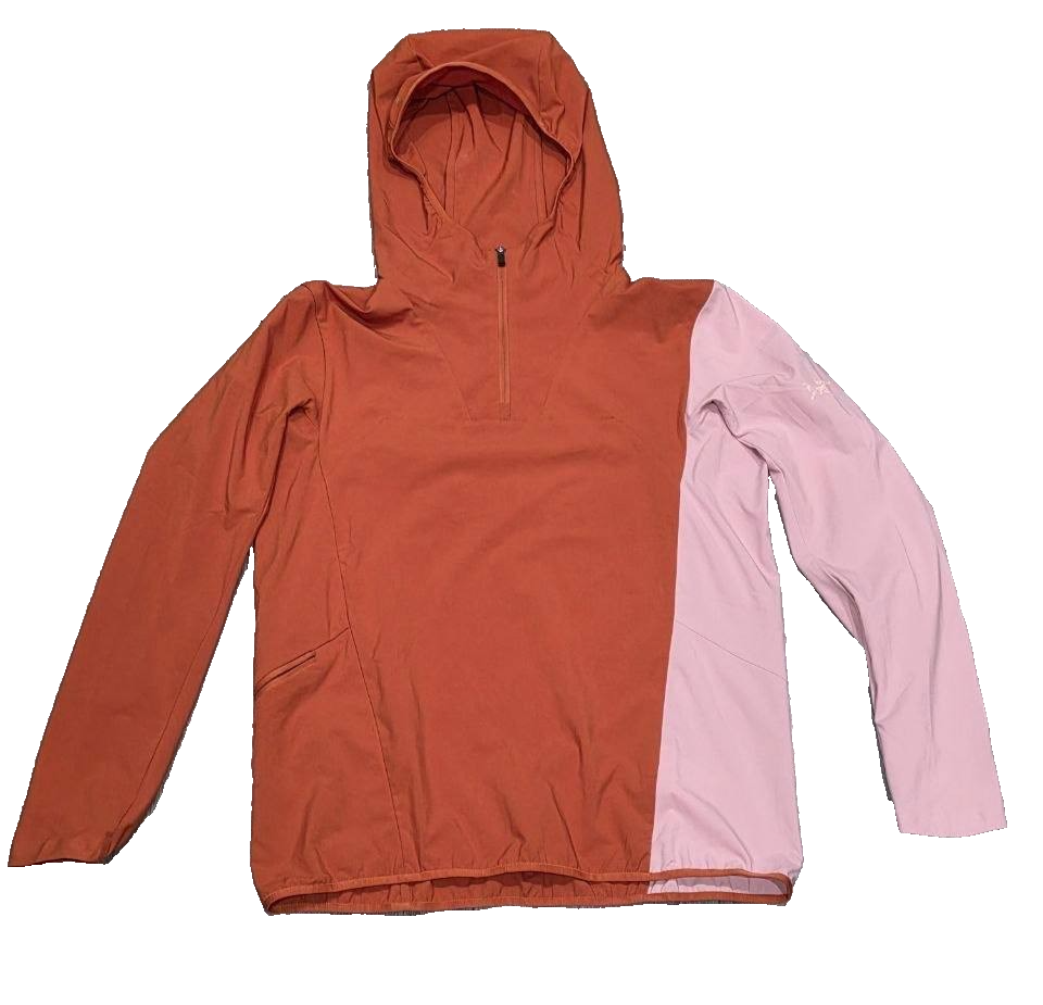 Arc'teryx Sima Pullover Y2K Women's XS 1/4 zip hooded Brown