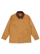 Dickies Men's Duck Canvas tan barn coat Jacket unlined oversized medium