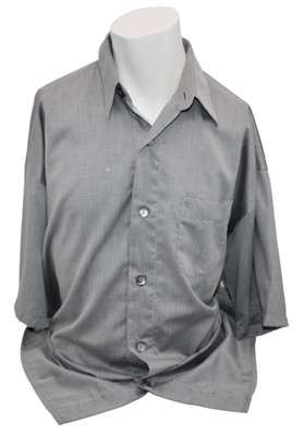 SIGNUM! HERRENHEMD FREIZEITHEMD 2XL HERREN KURZARM GRAU NEU!