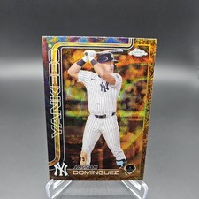 2025 Topps Gilded Jasson Dominguez 40/99 New York Yankees