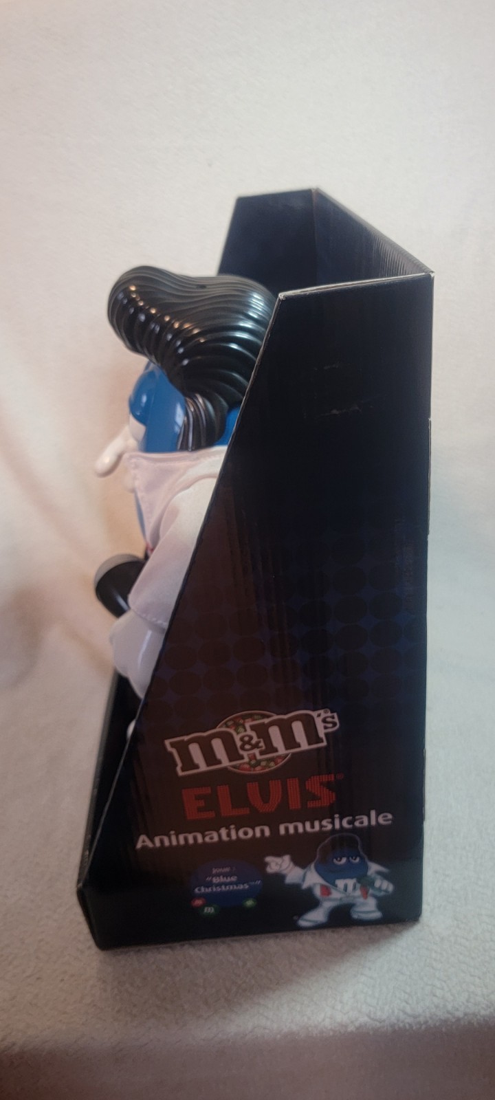 NIB 2011 Elvis Blue M&M MM's Musical Animation Figure Collectors Ed. READ