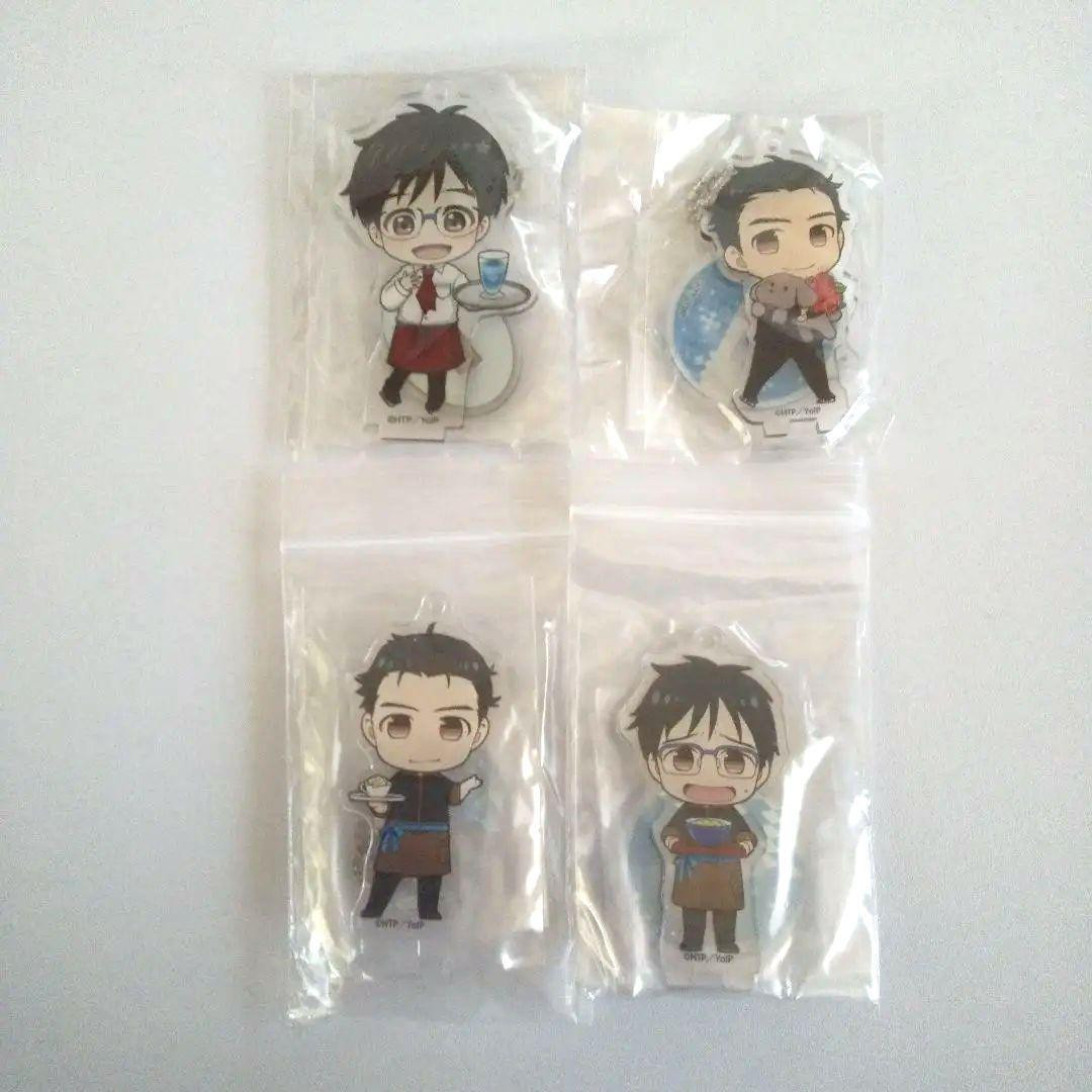 Yuri on Ice Anime Acrylic Stand Set - 4 Character Figures