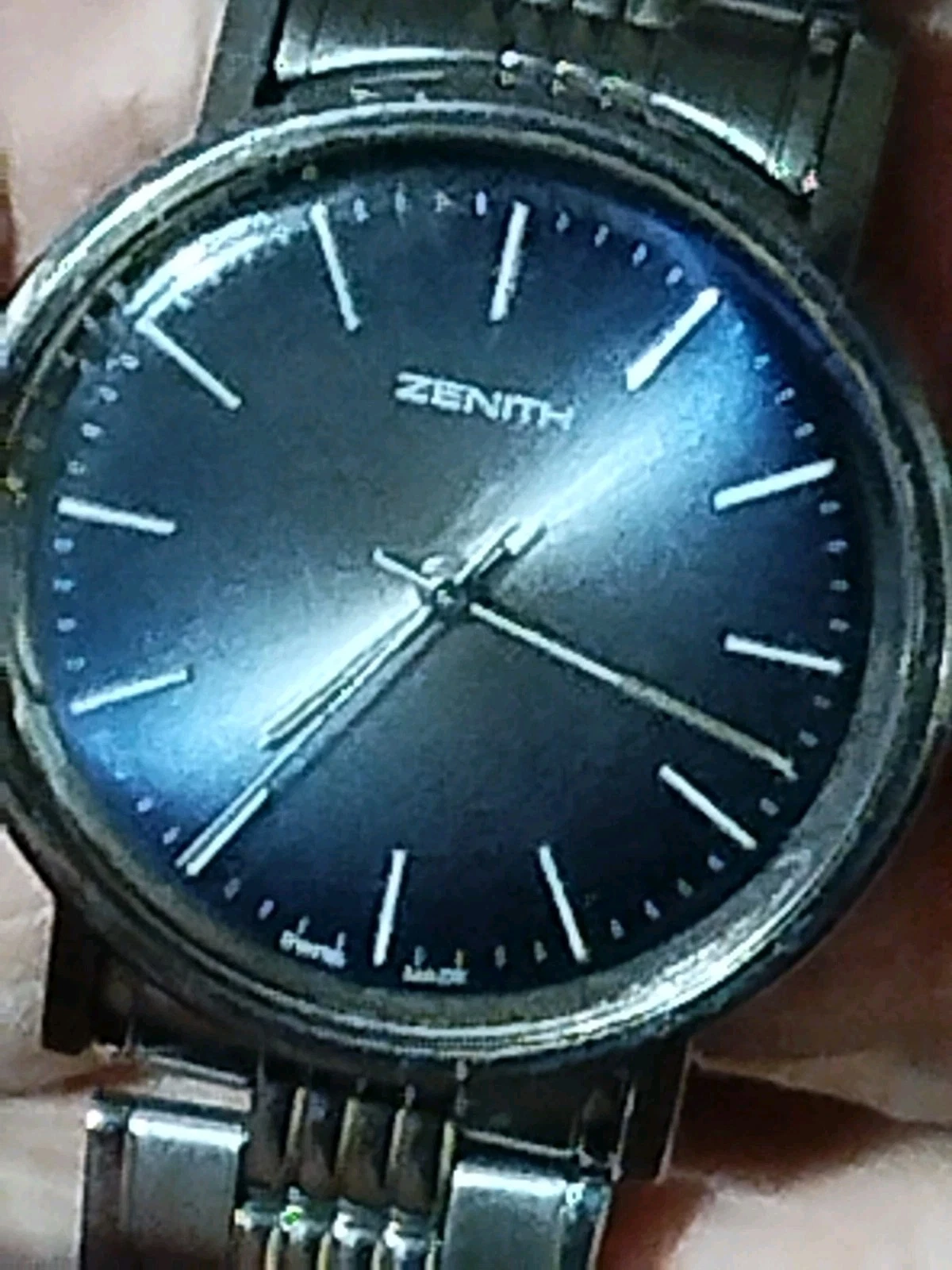 Zenith — Zenith Surf Blue Dial Manual Vintage 60s/70s - Swiss Made - Ref. 01.1850.360 –