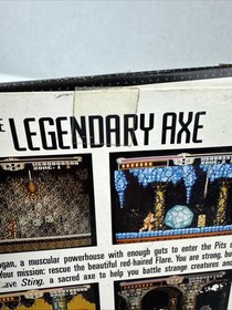 Legendary Axe TurboGrafx-16 1989 CIB Tested