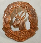 WW2 SOUTH AFRICA FIRST BRIGADE MILITARY CAP BADGE WORLD WAR II