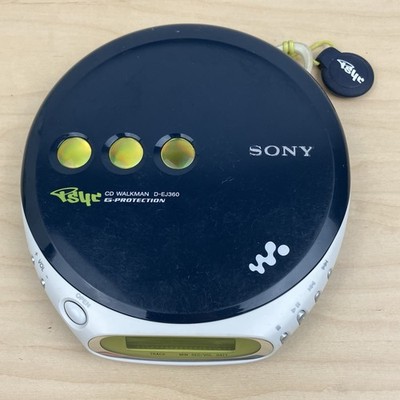 Sony PSYC Walkman CD-R/RW D-EJ360 For Parts Repair AS IS (Disc Not Read)