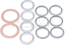Rexka 12Pcs Transfer & Differential Service Gasket Kit Compatible with Toyota Le