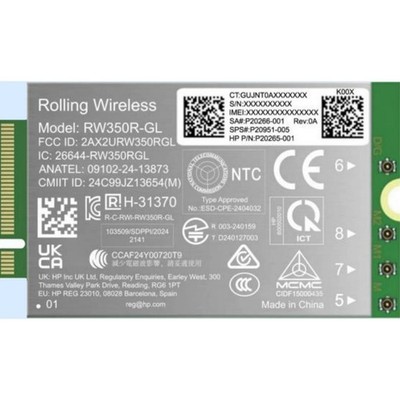 HP 4G LTE-A Pro Cat19 WWAN M.2 Internal Laptop Modem Card B8BD3AA HP G11