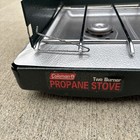 Vintage Coleman 2 Burner Propane Stove Used Once Original Packaging Made In USA — photo 2