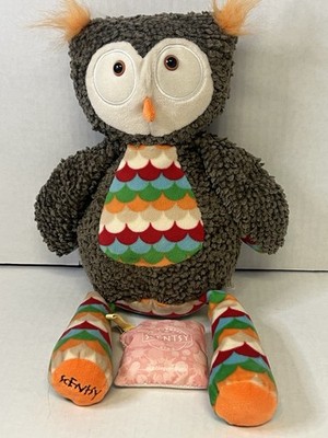 Scentsy Buddies 16'' Olympia The Owl Plush Animal with Bubblegum Blast Scent Bag