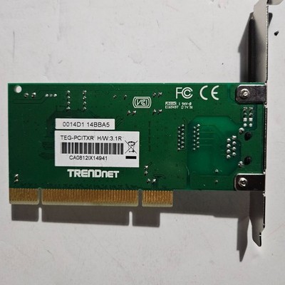 TRENDnet TEG-PCITXR Gigabit PCI Adapter | Free Ship