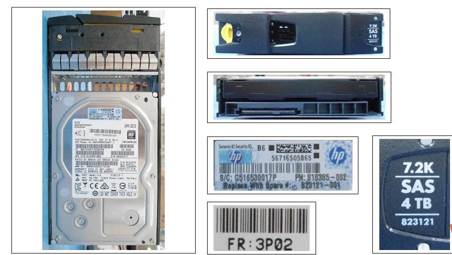 Hewlett Packard Enterprise 823121-001-RFB DRV 4TB HDD6GSAS7.2K LFF