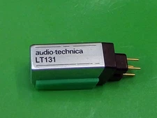 USED AUDIO TECHNICA LT131 P-MOUNT MAGNETIC TURNTABLE CARTRIDGE & NEW NEEDLE
