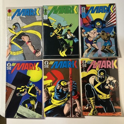 The Mark #1-6 Complete Set NM Dark Horse Comics Jerry Prosser Robert Caracol