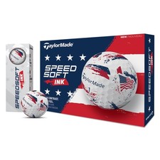 "SpeedSoft Golf Balls USA Made, Dozen Pack for Enhanced Performance"