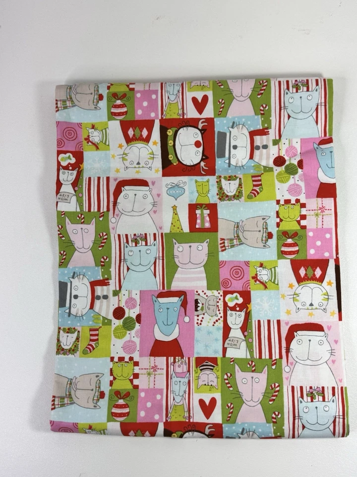 Kitty Kristmas The Alexander Henry Fabrics Collection 1 yd - Image 2 of 4