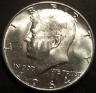 1964 Kennedy Half Dollar - Nice Uncirculated Mint State Coin