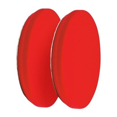  6.5  Red Foam Waxing Pads for Car Detailing, Polishing 6.5'' Pads (Set of 2)