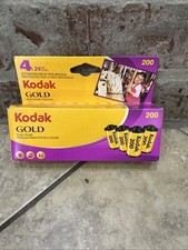 1D Kodak Gold 200 Color print 35 mm Film 4 rolls 24 Exposures Expired 11/2011
