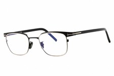 TOM FORD TF5854D-001-49 Eyeglasses Frame Size 49mm 20mm 145mm BLACK Men 8892143