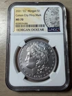 2021 CC Privy Morgan Silver Dollar NGC MS 70