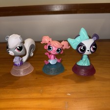 Littlest Pet Shop McDonald  s BobbleHead Toys Set of 3