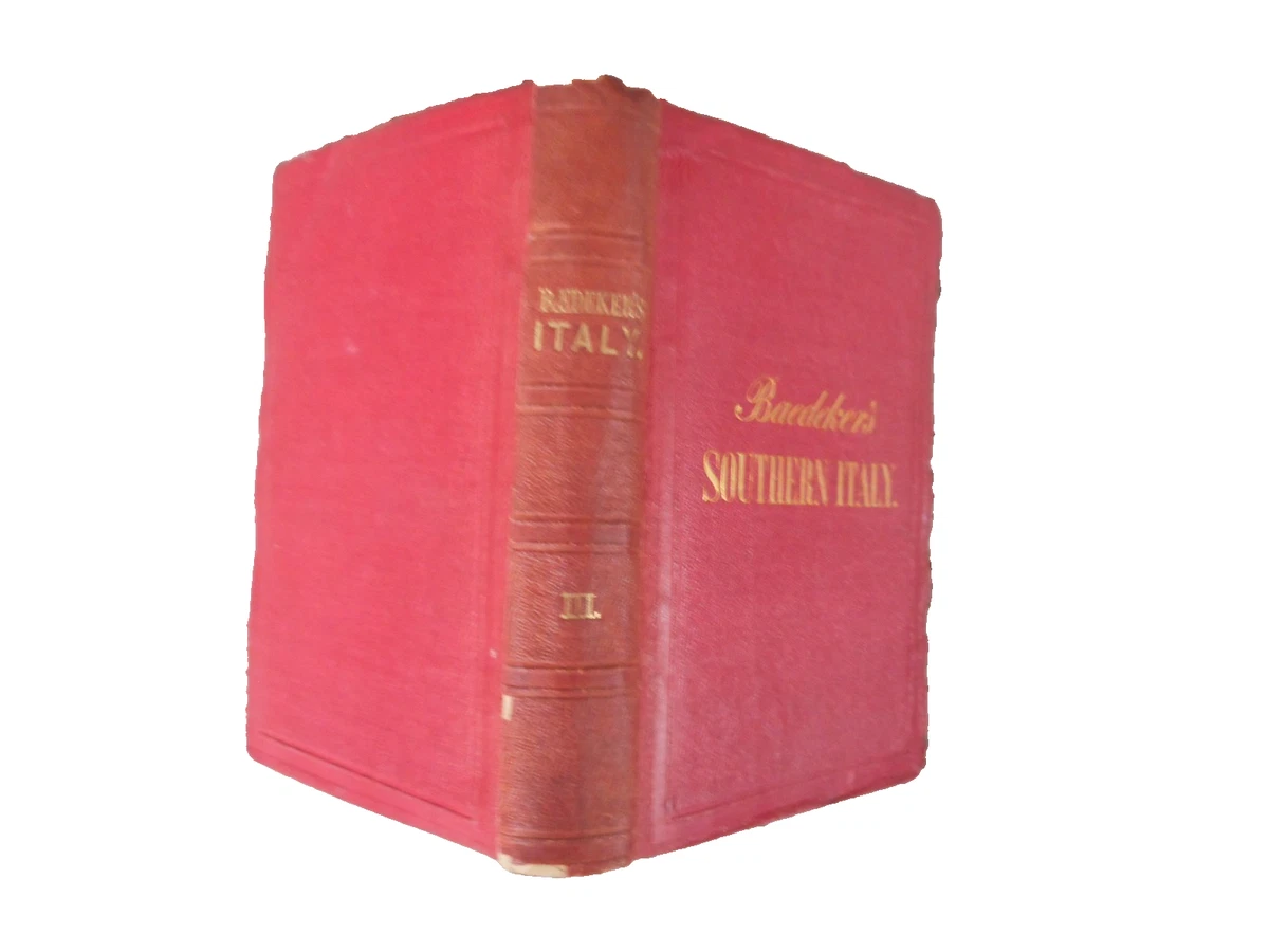 Verlag Karl Baedeker Antiquarian & Collectible Books for sale - eBay