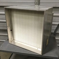 Envirco MAC 10 HEPA Filter Fan Unit Clean Room Air Hood 2' x 2', 115VAC, 410CFM