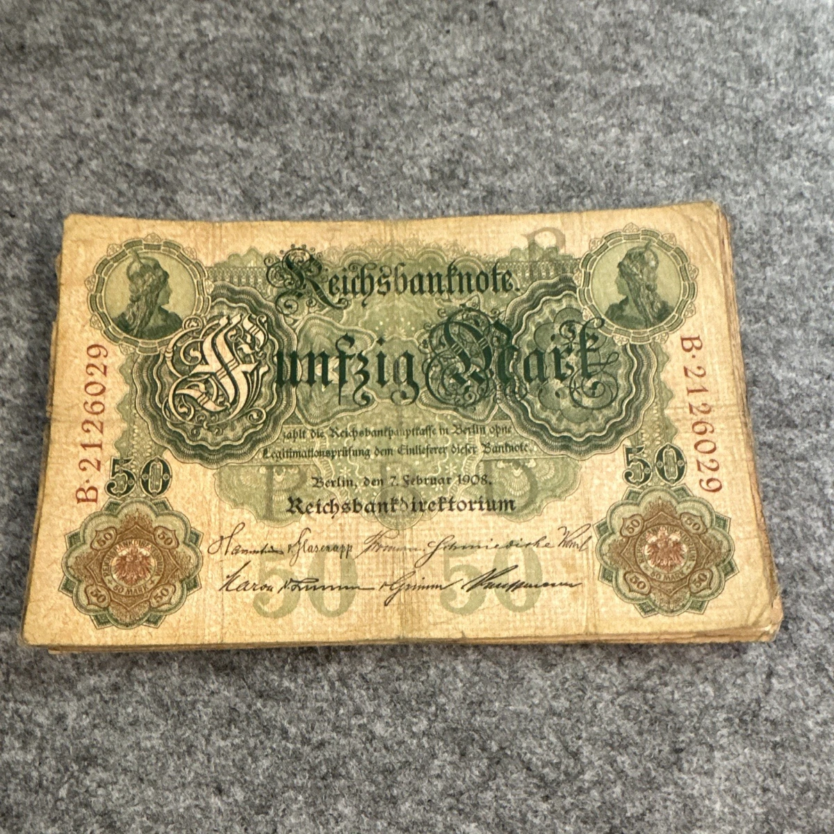Preços baixos em Cédulas do Alemão de 1908 Ano | eBay