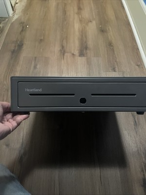 16'' CASH DRAWER BOX HEAVY DUTY 5 BILLS & CHANGE CD4-1616SGY55-S2-HTL GRAY 24Volt