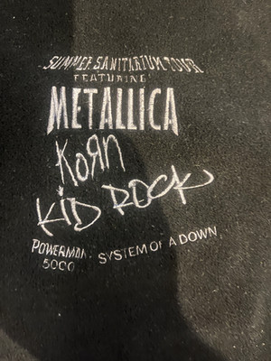 Metallica Embroidered - SUMMER SANITARIUM Fleece - 2000 TOUR