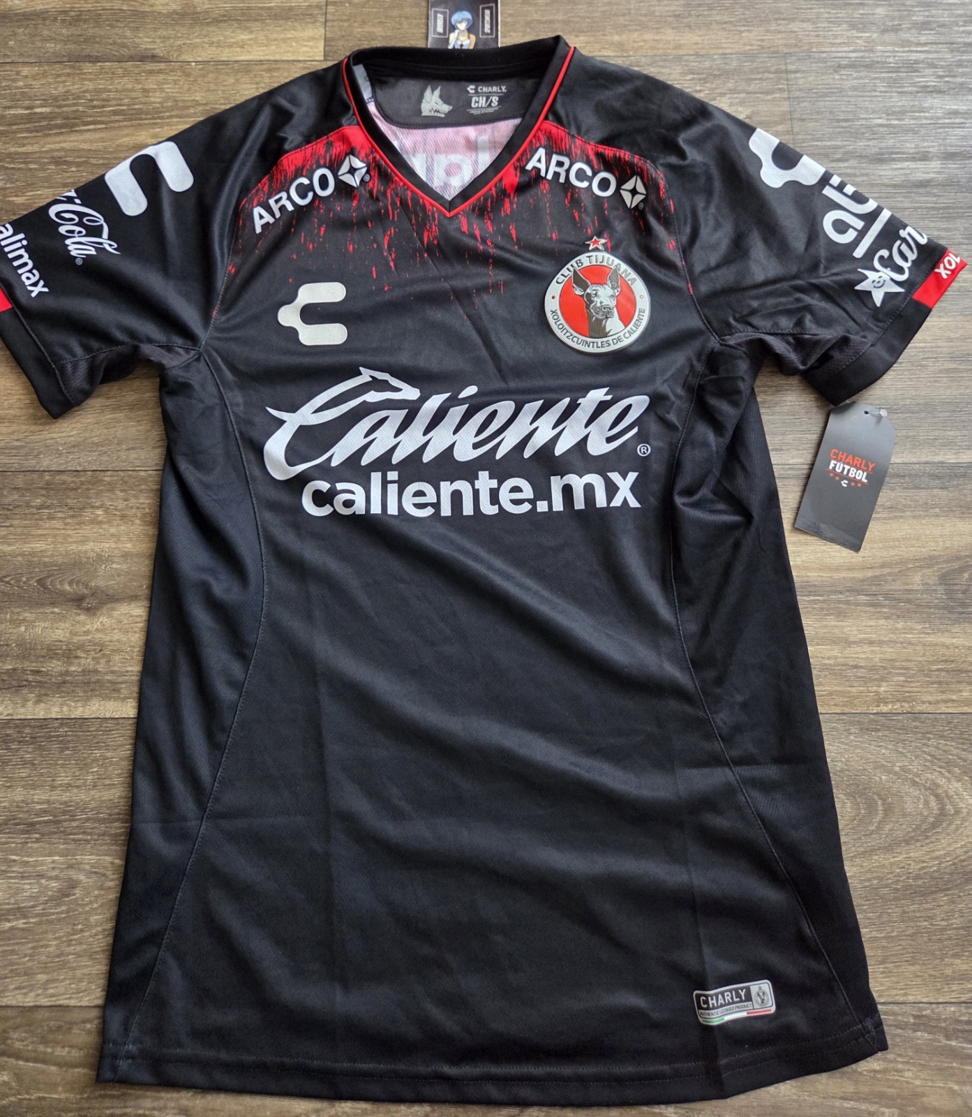 NWT Charly Club Tijuana Xolos 18/19 Third Futbol Soccer Jersey Mens Size Small 