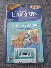 Brand New Sealed 1998 Teddy Ruxpin Do-Along Songbook Set
