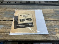 LIONEL Original 1937  Replacement Parts for Lionel Trains  Accessories RARE