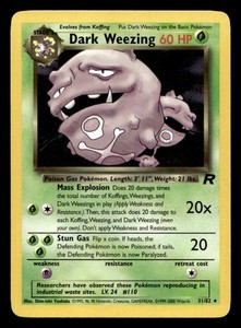 1995 weezing pokemon card value 026/165 - 151 put 6 damage counters on Weezing Weezing | 151 | TCG