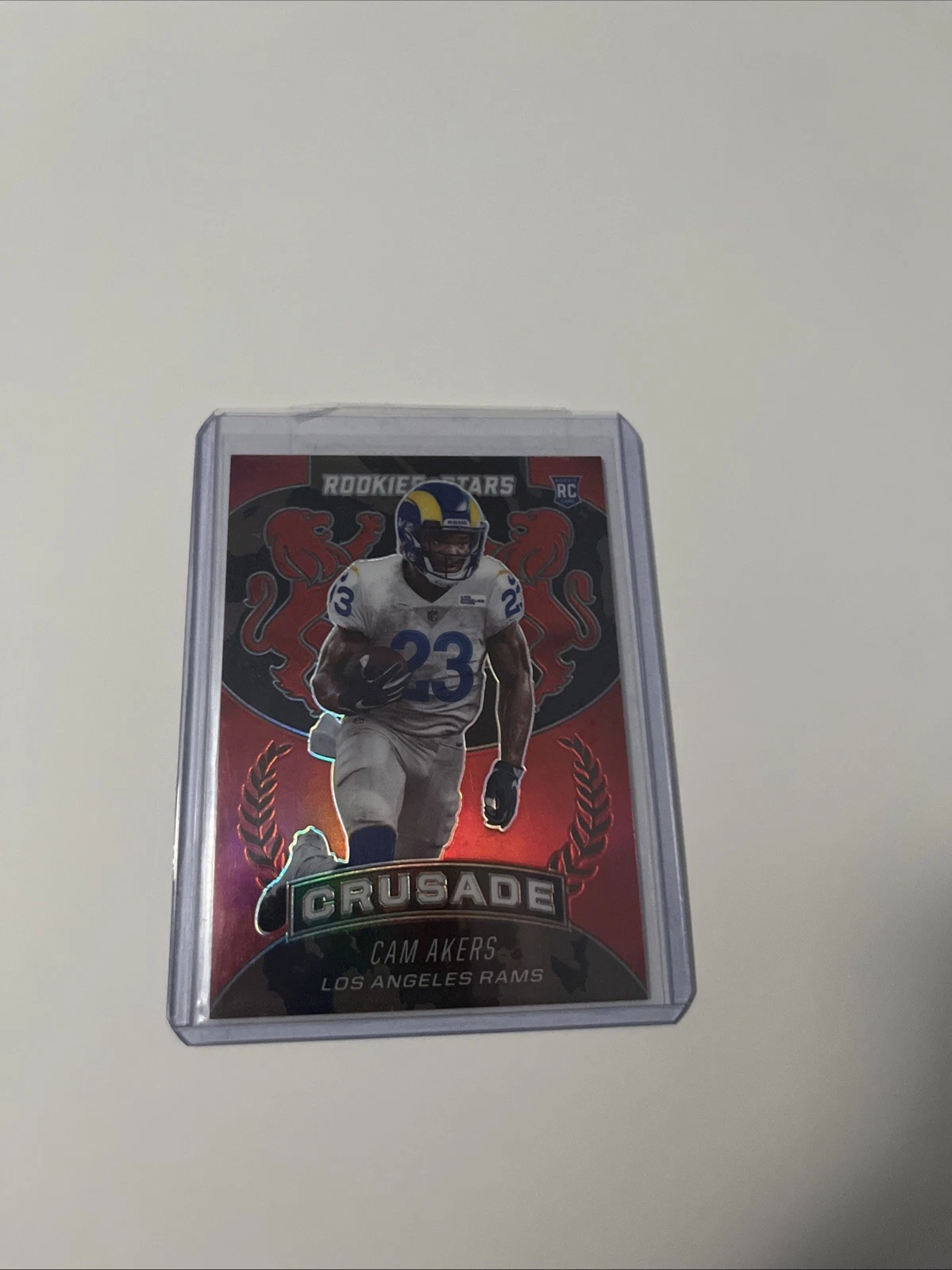 Cam Akers Panini Rookies & Stars Crusade #CR29 Red