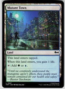Mutant Town 187/343 Teenage Mutant Ninja Turtles MTG Land Common