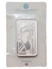 100 Grams Silver Great British BRITANNIA Bar WITH Assay.
