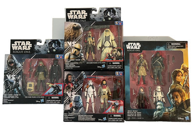 Star Wars Rogue One   Jedha Revolt 4 Figure Pack (Hasbro)   +3 others LOT OF 4