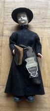 Vintage Italian Priest Doll Cloth Body Eros Florence Italy