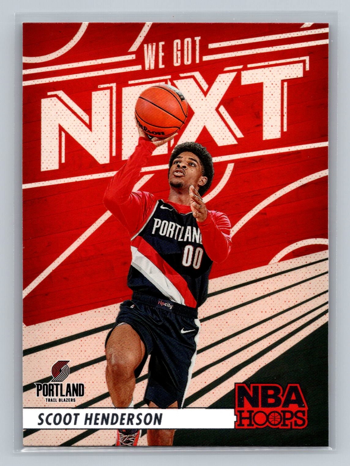 Scoot Henderson 2023-24 Hoops #30 We Got Next Portland Trail Blazers