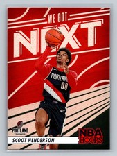 Scoot Henderson 2023-24 Hoops #30 We Got Next Portland Trail Blazers