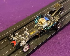 Tom Daniels &ldquo;Trantula&rdquo;dragster ho slotcar jag tr3 chassis metal  never ran